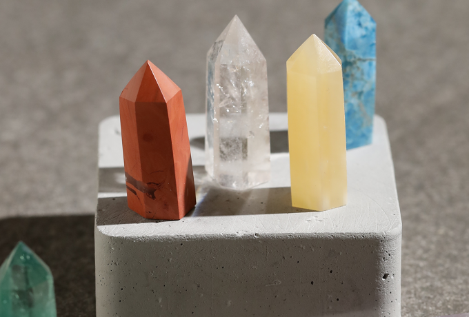 Crystal magic. Earth energy in the palm of your hand